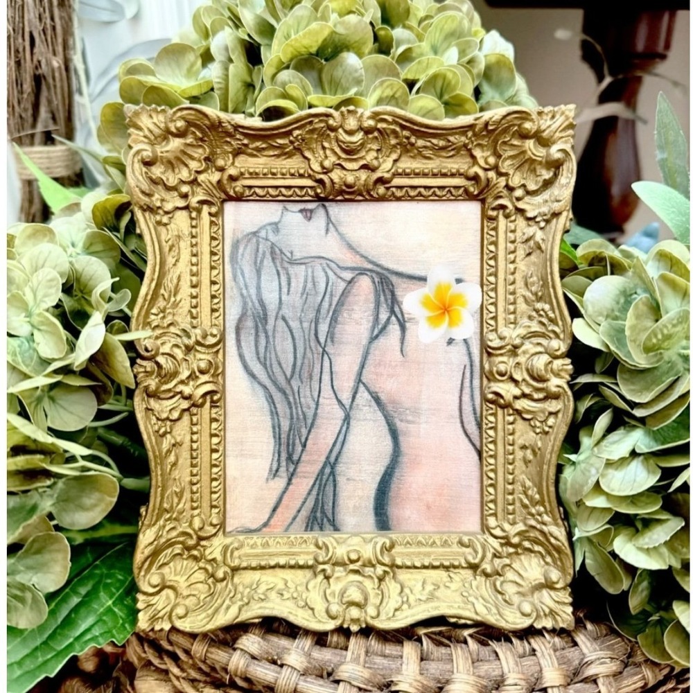 Original Feminine Painting